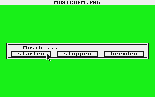 Jörg Lohse Demodisk atari screenshot